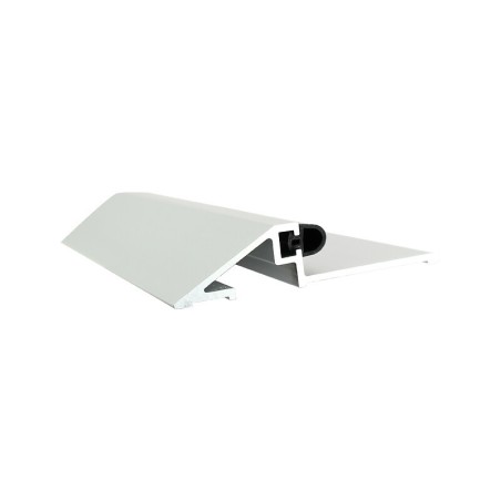 Seuil de porte à la suisse en aluminium finition acier avec joint