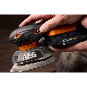 Ponceuse excentrique diamètre 125 mm sans-fil 18 Volts - AEG Ponceuse excentrique diamètre 125 mm sans-fil 18 Volts - AEG