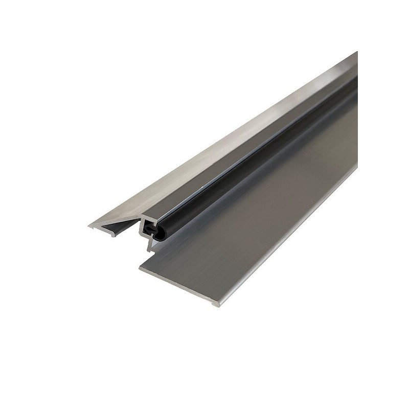 Seuil PMR à la suisse largeur 77 mm avec joint monté