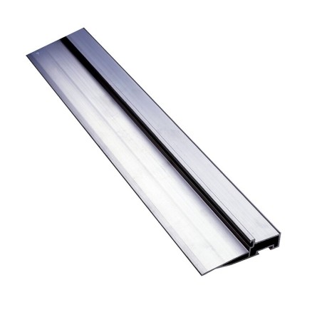 Seuil aluminium largeur 74 mm longueur 3 m type OELT pour portes-fenêtres traditionnelles bois