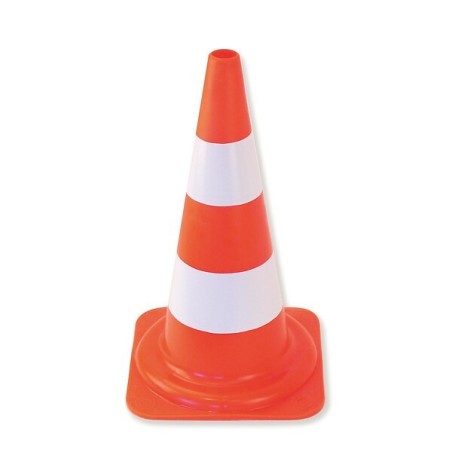 Lot de 10 Cônes de signalisation 50cm