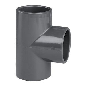 Té 90° PVC pression femelle femelle