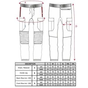 Jogging PW3 Haute Visibilité Flexi classe 1 Noir/jaune - KX341