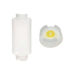 Bouteille souple 946 ml membrane medium avec couvercle à vis blanc