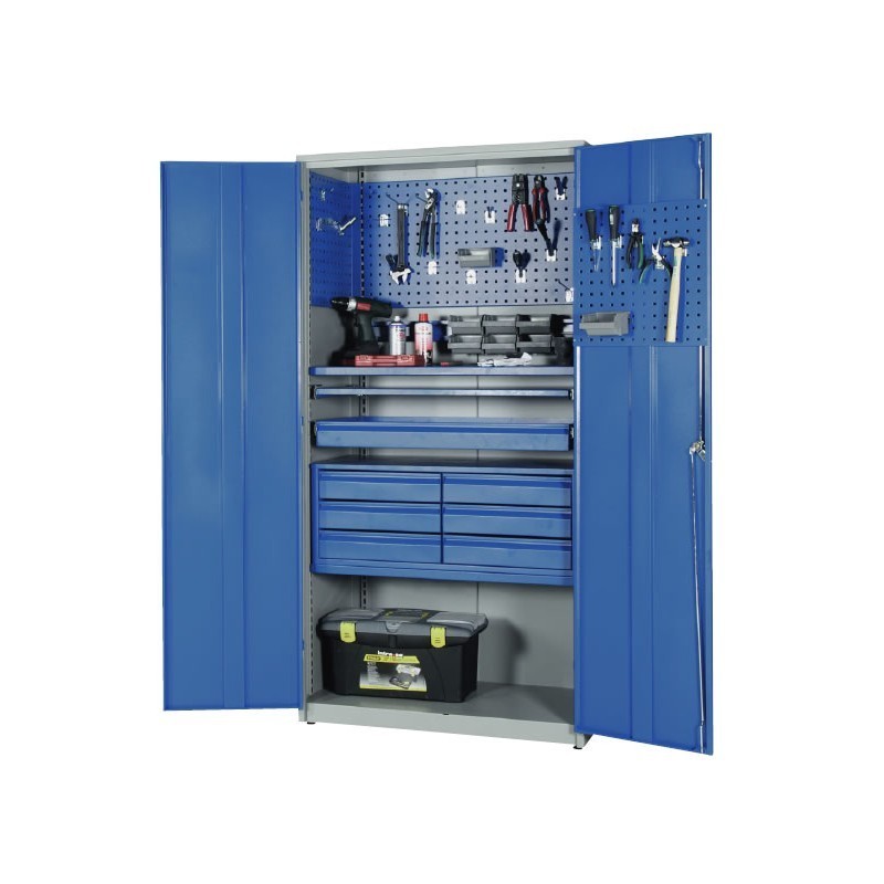 Armoire à outils monobloc verrouillable