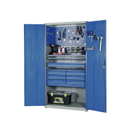 Armoire à outils monobloc verrouillable