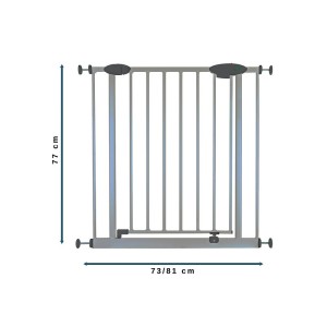 Barrière de sécurité grande largeur d'ouverture 730 à 810 mm