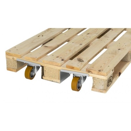 Rouleur pour palette europe