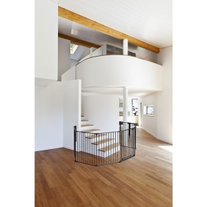 Barrière pare feu 6 pans pour cheminée et poêle à bois