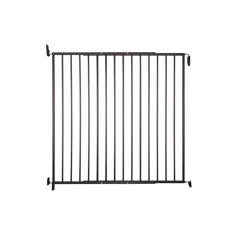 Barrière pivotante haute extérieur pour animaux largeur d'ouverture 870 à 1530 mm