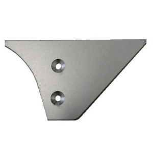 Embouts de finition pour profil porte-tablettes