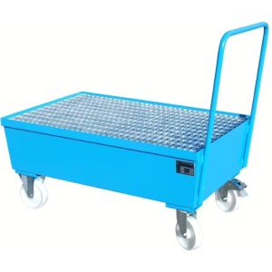 Chariot de rétention pour 2 fûts de 200 litres