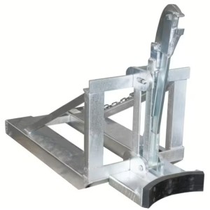 Pince pour 1 fût adaptable sur chariot élévateur