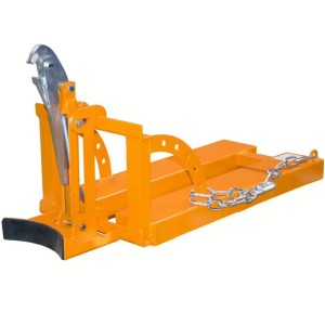 Pince pour 1 fût en acier de 60 l pour chariot élévateur