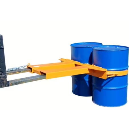Griffe pour 2 fûts acier de 200 litres