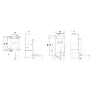Treuil de levage mural pour petites charges
