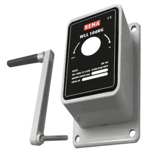 Treuil de levage mural pour petites charges