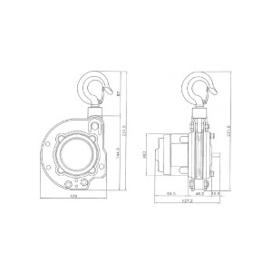 Treuil de Levage Pulleyman pour perceuse