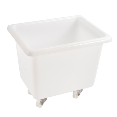 Bac grand volume 100 L - 2 roues fixes 2 pivotantes avec freins