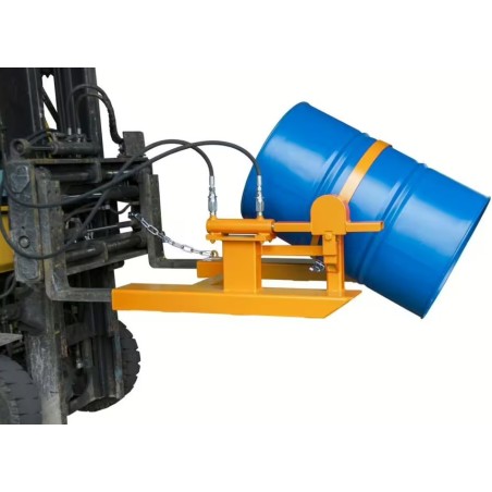 Basculeur de fût par vérin hydraulique