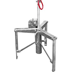 Griffe à fûts métalliques et plastiques à bonde