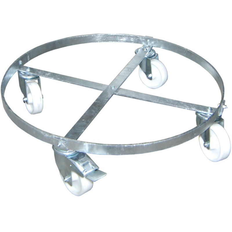 Rouleur pour fûts avec ou sans poignée de poussée