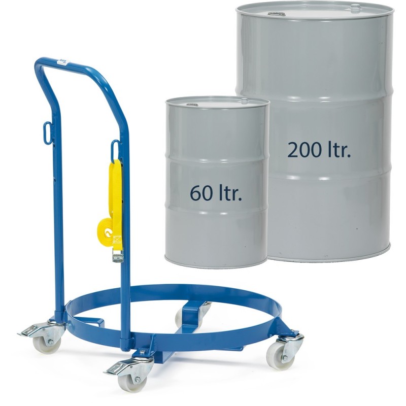 Rouleur pour fût de 420 et 610 mm de diamètre