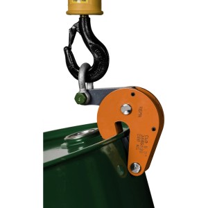 Pince à fûts acier avec verrouillage automatique