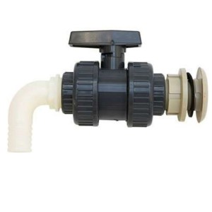 Robinet de vidange pour cuve plastique grand volume