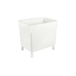 Bac de grand volume conique 400 litres en plastique