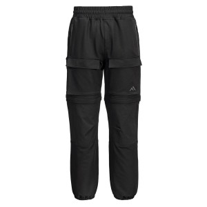 Pantalon bermuda 2 en 1 noir - KX352