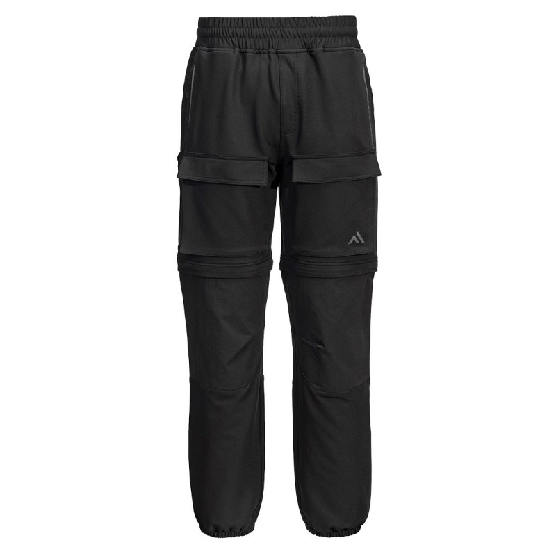 Pantalon bermuda 2 en 1 noir - KX352