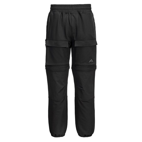 Pantalon bermuda 2 en 1 noir - KX352