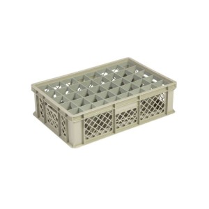 Casier à verres hauteur maxi 135 mm - 600x400 mm ajouré