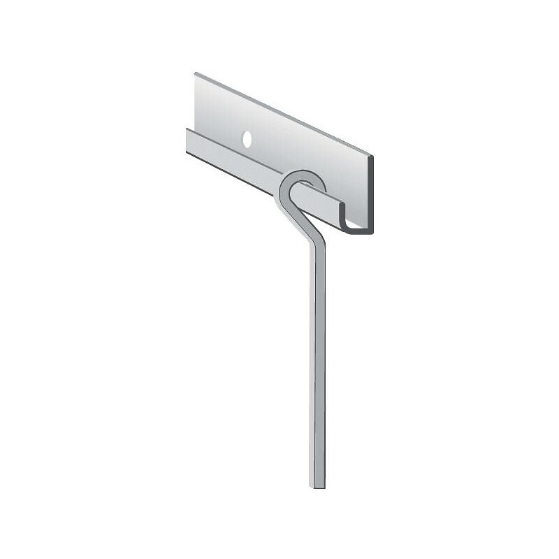 Kit cimaise avec tiges métalliques indécrochable 1,50m + 4 crochets fermés Kit cimaise avec tiges métalliques indécrochable 1,50m + 4 crochets fermés