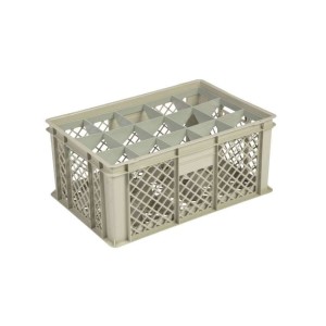 Casier à verres hauteur maxi 229 mm - 600x400 mm ajouré