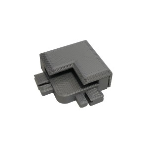 Embouts d'angle pour profil miroir - montage cadre complet