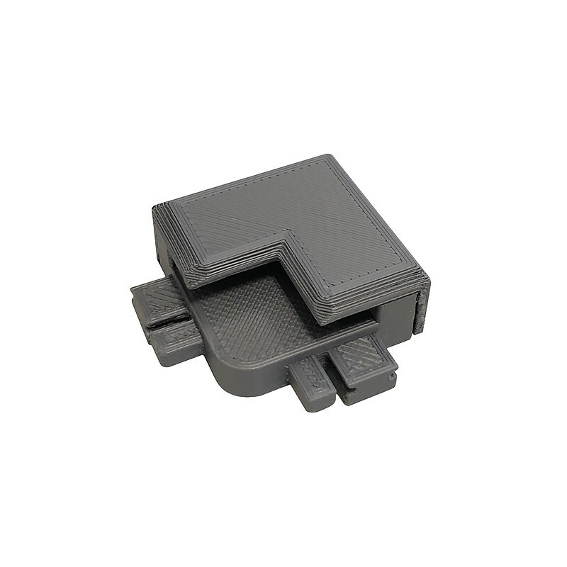 Embouts d'angle pour profil miroir - montage cadre complet Embouts d'angle pour profil miroir - montage cadre complet