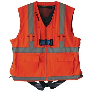 Harnais HT22 avec veste réfléchissante orange