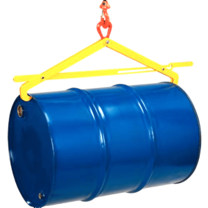 Pince semi-automatique 500 kg pour levage de fûts acier horizontaux