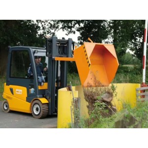 Godet pour le chargement et le transport de matériaux en vrac