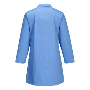Blouse Antistatique ESD couleur bleue