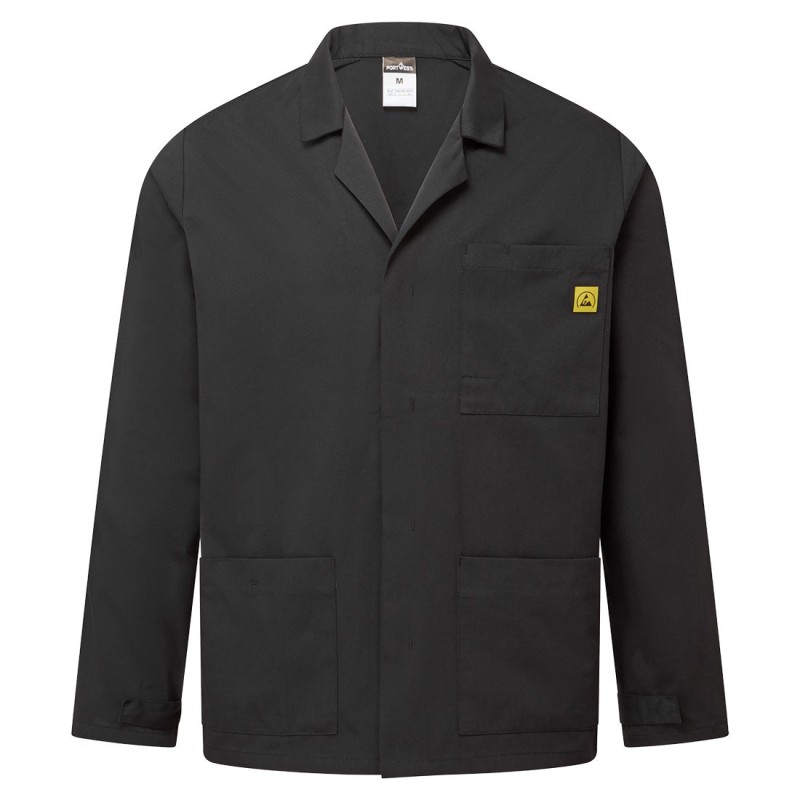 Veste de laboratoire ESD en 4 couleurs