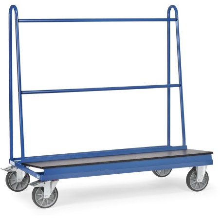 Chariot transport de panneaux 500 kg avec plateau ignifugé