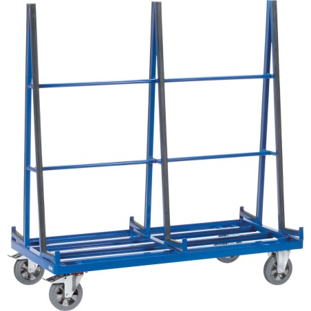 Chariot porte panneaux à 2 faces capacité 1200 kg