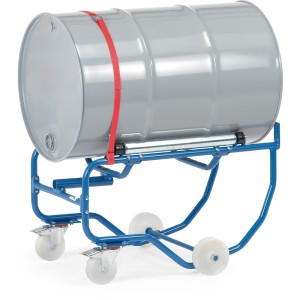 Berceau inclinable pour fûts avec ou sans cuvette de rétention