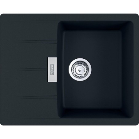 Evier à encastrer ou à fleur de plan 620x500mm noir