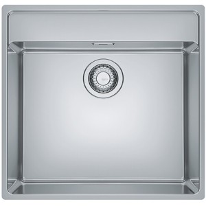 Évier Inox 530x510mm 1 cuve sans égouttoir