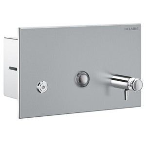 Distributeur de savon mural encastrable
