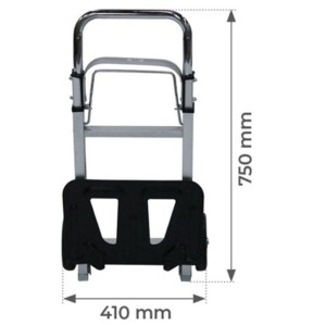 Diable aluminium télescopique et pliable 90 kg Diable aluminium télescopique et pliable 90 kg